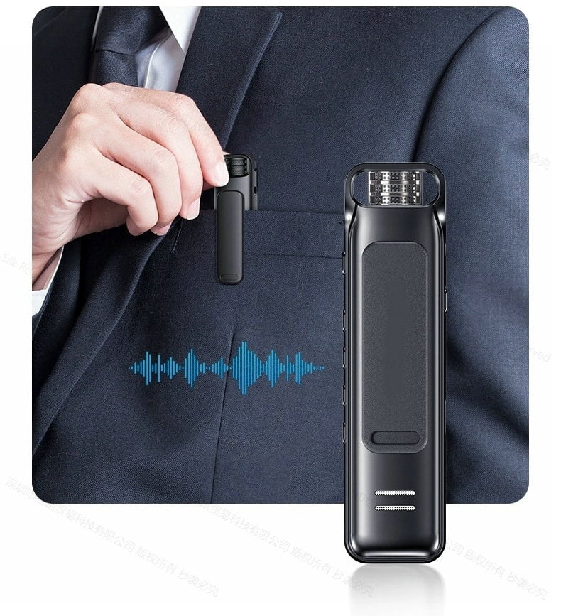 GL-88 Long Time Endurance HD Denoise Clip Digital Voice Audio Recorder Learning Business Meeting Interview Wedding Dictaphone-8GB