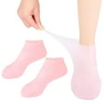 thumbnail image 4 of Soft Silicone Gel Socks Toe Socks Protection Foot Moisturizing Foot Care Protector Pink XL, 4 of 9