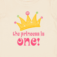 thumbnail image 4 of Inktastic Cute Princess is One 1st Birthday Girls Baby T-Shirt, 4 of 5