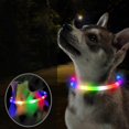 thumbnail image 2 of Collar luminoso para mascotas, cortable, para perros pequeños, medianos y grandes, 2 of 5