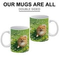 thumbnail image 3 of Cute Pomeranian Dog Design Coffee Mug - 11 OZ Tea Cup - Gift for Dog Moms and Pomeranian Enthusiasts, 3 of 8