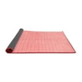 thumbnail image 2 of Ahgly Company Indoor Rectangle Solid Red Modern Area Rugs, 5' x 7', 2 of 4