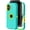 Green/Yellow, variant on Hotpom Phone Case for iPhone 16 Heavy Duty Shockproof Dustproof Case with Privacy Screen Protector tempered glass, Purple/ White