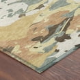 thumbnail image 3 of Addison Rugs Chantille Indoor/Outdoor Transitional Abstract Gold Machine Washable Rectangle Rug, 3' x 5', 3 of 8