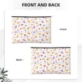 thumbnail image 3 of Haiem Cartoon Birds & Flowers Music Lover Merch Makeup Bag, Cosmetic Bag,Singer Fans Cosmetic Bag, Portable Stationary Storage Organizer, Travel Makeup Bag, 3 of 8