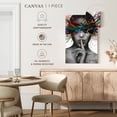 thumbnail image 5 of Elephant Stock Sounds Of Silence Wall Art - Vertical Canvas Wall Art - Living Room Wall Decor - People Canvas - Gray And Beige Decor By Ashvin Harrison - 26" x 39", 5 of 8
