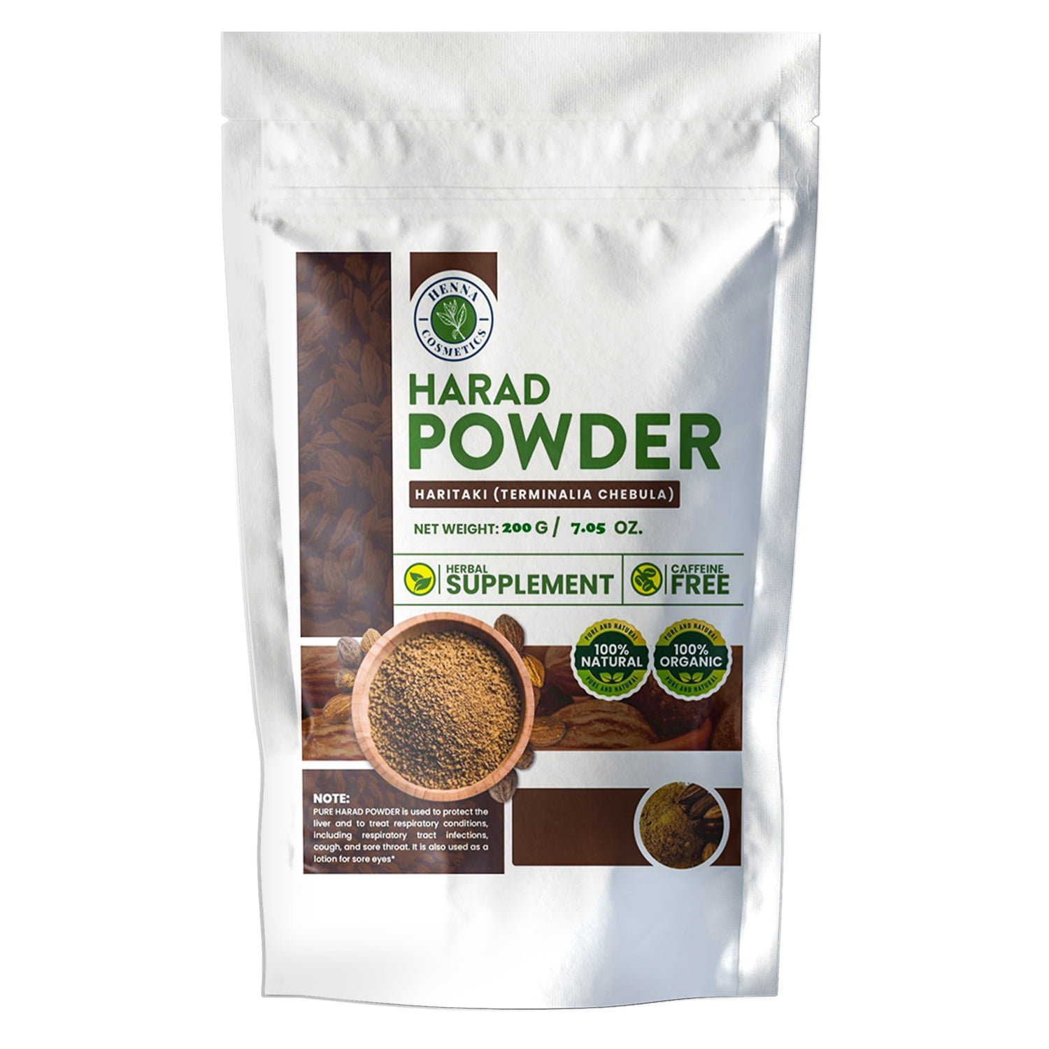 Harad Powder 200 Grams (7.05 oz.) Terminalia Chebula Herbal