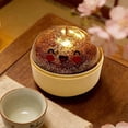 thumbnail image 4 of Giant Glitter Dumpling Squishy, Squishy Dumpling Fidget Toy, Bao Bun Squishy Squeeze Toy with Steamer for Stress Relief, 4 of 5