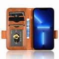 thumbnail image 2 of Allytech Wallet Case for Apple iPhone 11 Pro Max, Embossed Premium PU Leather Wallet Flip Protective Stand Phone Case Cover with Card Slots, Brown, 2 of 6