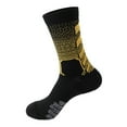 thumbnail image 3 of Fraobbg 4 Pack Mens Basketball Socks Elite Athletic Mid-Calf Crew Socks for Women Youth Boys, 3 of 9