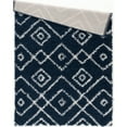 thumbnail image 2 of L'Baiet Alexia Navy Shag 2' x 3' Scatter Fabric Rug, 2 of 5