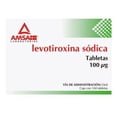 thumbnail image 1 of Levotiroxina sódica 100 µg 100 tabletas, 1 of 1