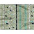 thumbnail image 5 of oneOone Rayon Light Green Fabric Square & Triangle Geometric Sewing Craft Projects Fabric Prints By Yard 56 Inch Wide, 5 of 5