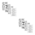 thumbnail image 1 of Cateissary 4pcs Transparent Seals Classroom Plastic Stamp Accessory Scrapbooking Stationery Card Standard Album Decoration Stamps Como se muestra 2Conjunto, 1 of 6