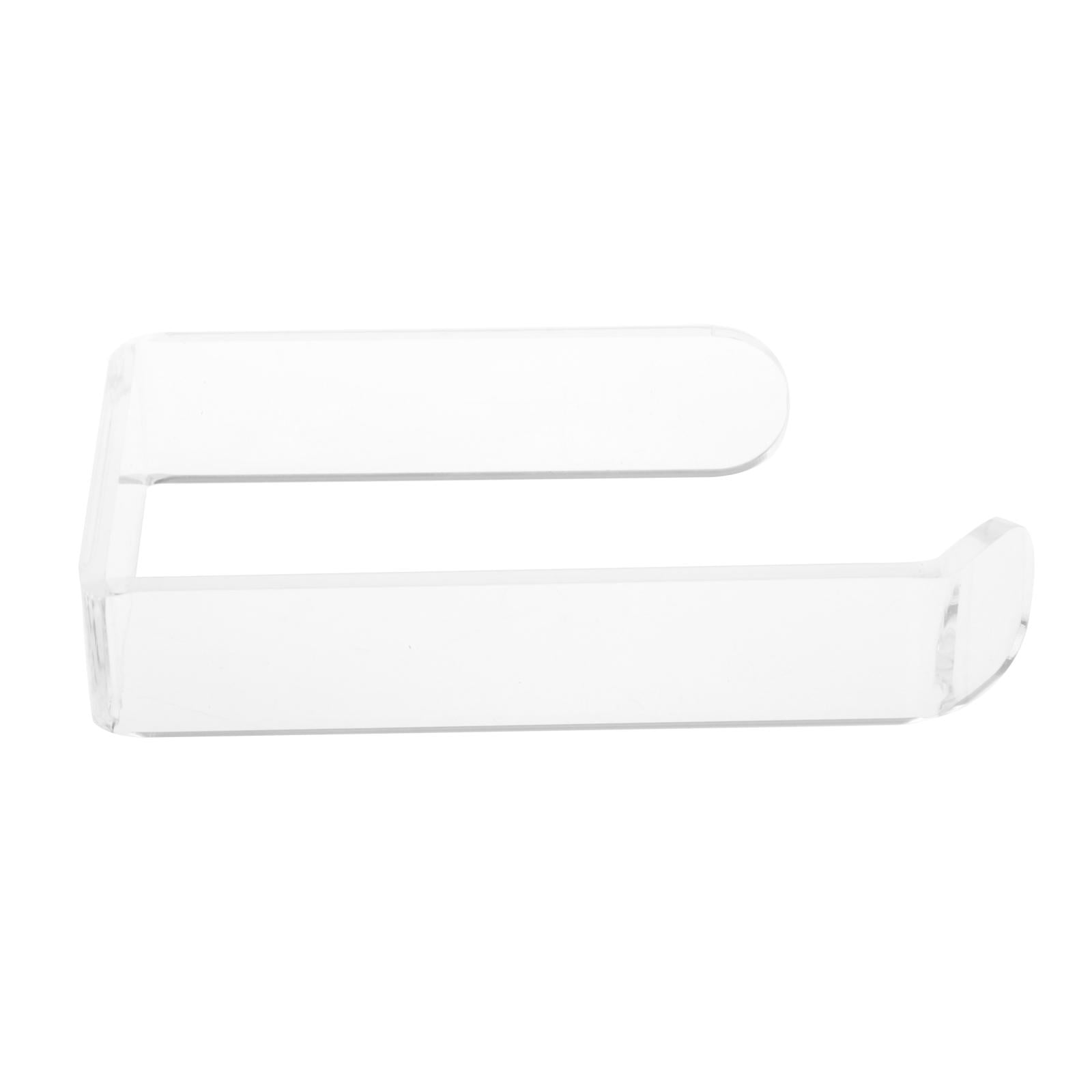 Punch-free Wall Mounted Toilet Roll Paper Holder Towel Rack Stand Durable