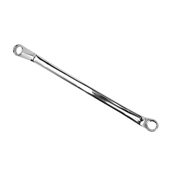 Genius Tools 3/8x7/16" Double Ended Offset Ring Wrench (Mirror Finish) - 751214