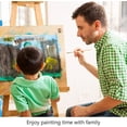 thumbnail image 5 of Pintura por números para adultos, kit de pintura al óleo de lienzo para principiantes, kit de pintura por número para adultos con pinceles, decoración de pared, flor de 16.0 x 20.0 in oso de fresa Hogar, 5 of 5