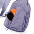 thumbnail image 4 of Bandolera ODODOS Daily Ultra Violet de nailon impermeable, 4 of 6