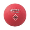 Champion Sports 10 Inch Playground Ball, Red