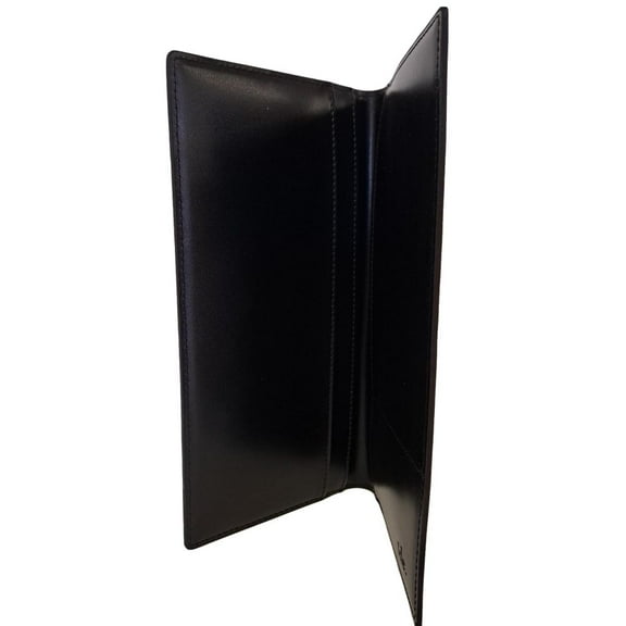 Black Flat Travel Wallet Basic