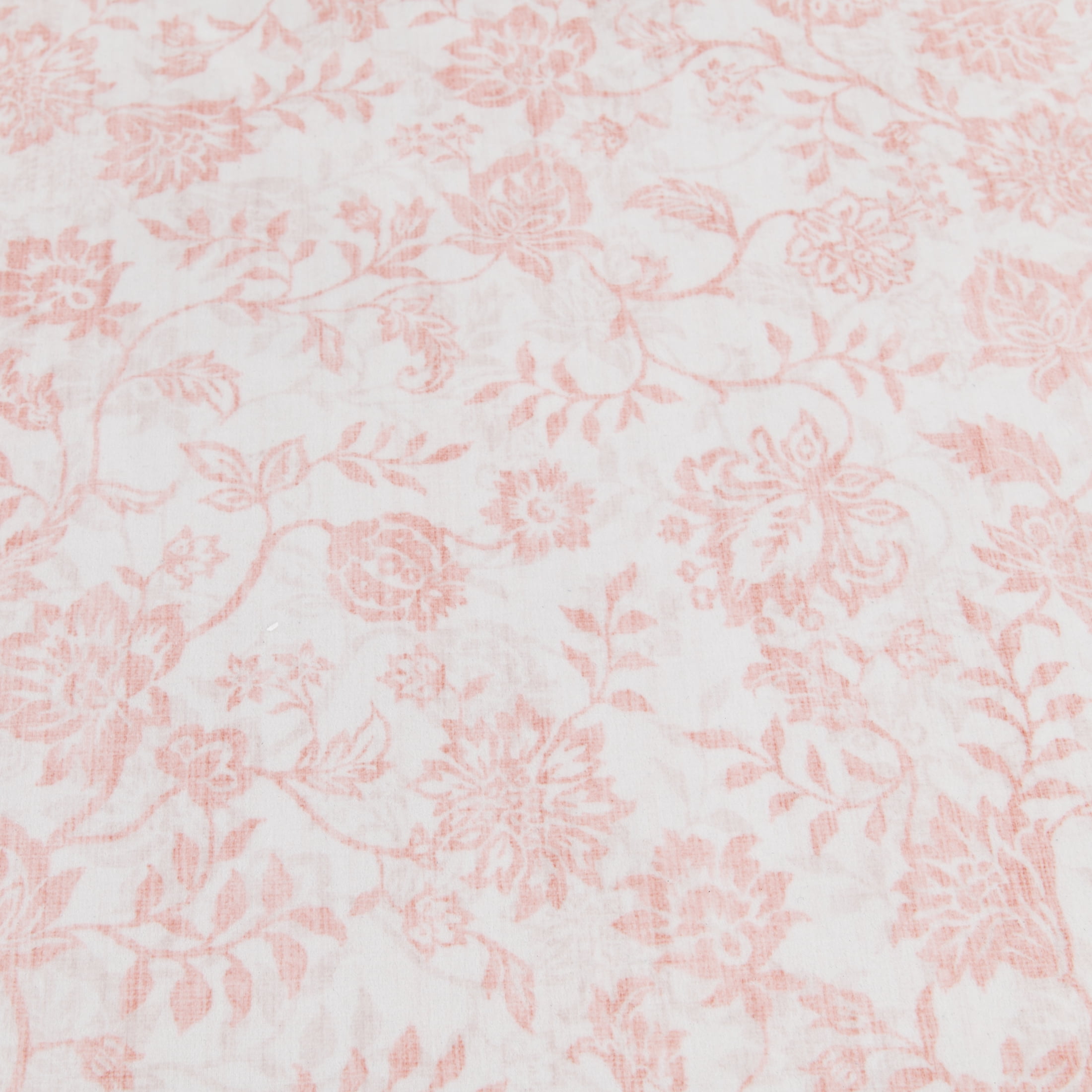 Mainstays Pink Floral Faux Fur Indoor Area Rug, 7'x10'