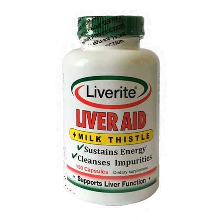 LIVERITE LIVER AID WITH MILK THISTLE 150 CAPS