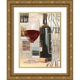 thumbnail image 1 of Wolk, Lisa 25x32 Gold Ornate Wood Framed with Double Matting Museum Art Print Titled - Worldly Wines, 1 of 4