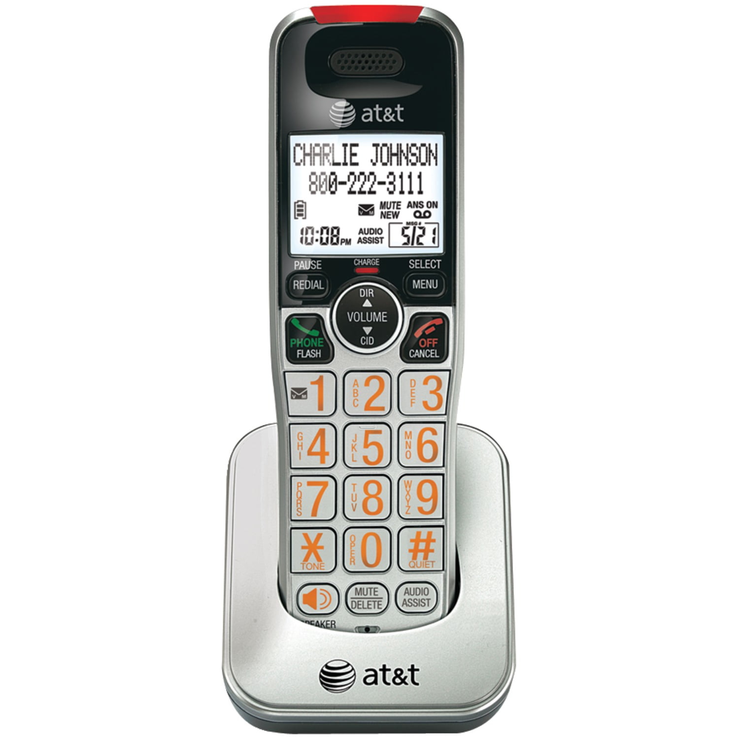 AT&T EL52253 DECT 6.0 5-Handset Cordless Answering System with Caller ID/Call 