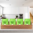 thumbnail image 4 of Milisten Wooden Tea Bag Box Compartments Coffee Bag Holder Countertop Divided Storage Container, 4 of 6