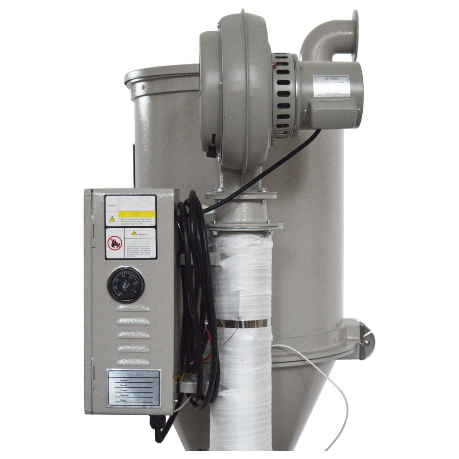 Techtongda 25kg Hopper Type Plastic Dryer Hot Air Plastic Pellet Dryer 220V