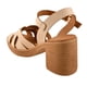 thumbnail image 3 of Zapatilla Mujer Nomadas Tacones Calor Altas beige 24, 3 of 5