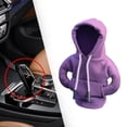 thumbnail image 6 of Auto Shifter Knob Cover Fashion Hoodies Gear Shifter for Car Violet, 6 of 8