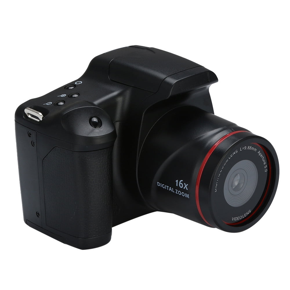 HD 1080P Video Camcorder Handheld Digital Camera 16X Zoom 2.4 Inch LCD 16MP CMOS USB Rechargeable Portable Recording Device Travel Gift