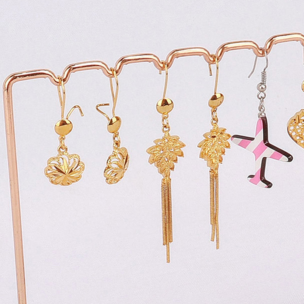 Langgg Jewelry Display Holder Fashion Earrings Necklace Bracelet