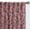 Dusty Rose, variant on Vargottam Cotton Curtains- Rod Pocket/Back Tab Farmhouse Drapes for Living Room or Bedroom Windows- Light Filtering- 3-Way Hanging Style- Set of 2 Panels, 52"x72"- Floral Vine Print (Gray)