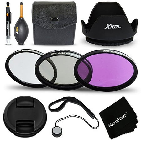 58MM Filters Accessories KIt includes: 58mm Filters (UV,FLD,CPL) + Filters (Best 58mm Polarizing Filter)