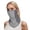 Grey, variant on Neck Gaiter Face for UV Sun Protection, Breathable Gator for Men Women Outdoor Sports White A