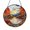 Acrylic 3.5 Inch, variant on Decorative Fall Lake Stained Glass Window Hanging with Trees, Water, and Warm Seasonal Atmosphere