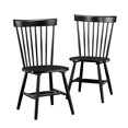 thumbnail image 1 of Sauder New Grange Spindle Back Chairs (2 pk), Black, 418892, 1 of 7