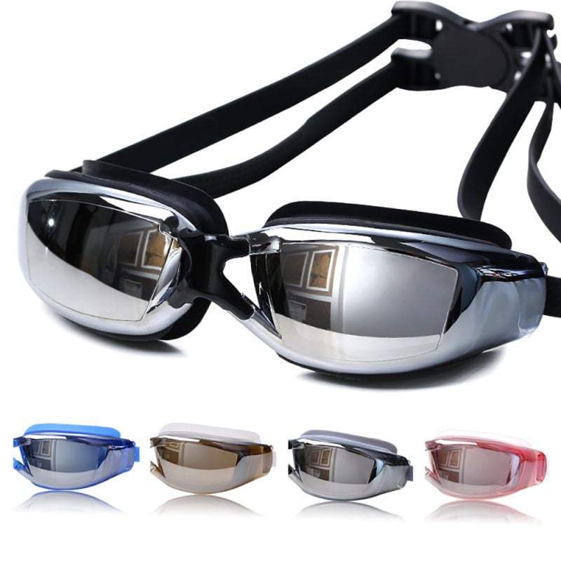 Water Glasses Professional Swimming Goggles Adults Waterproof Swim Uv 