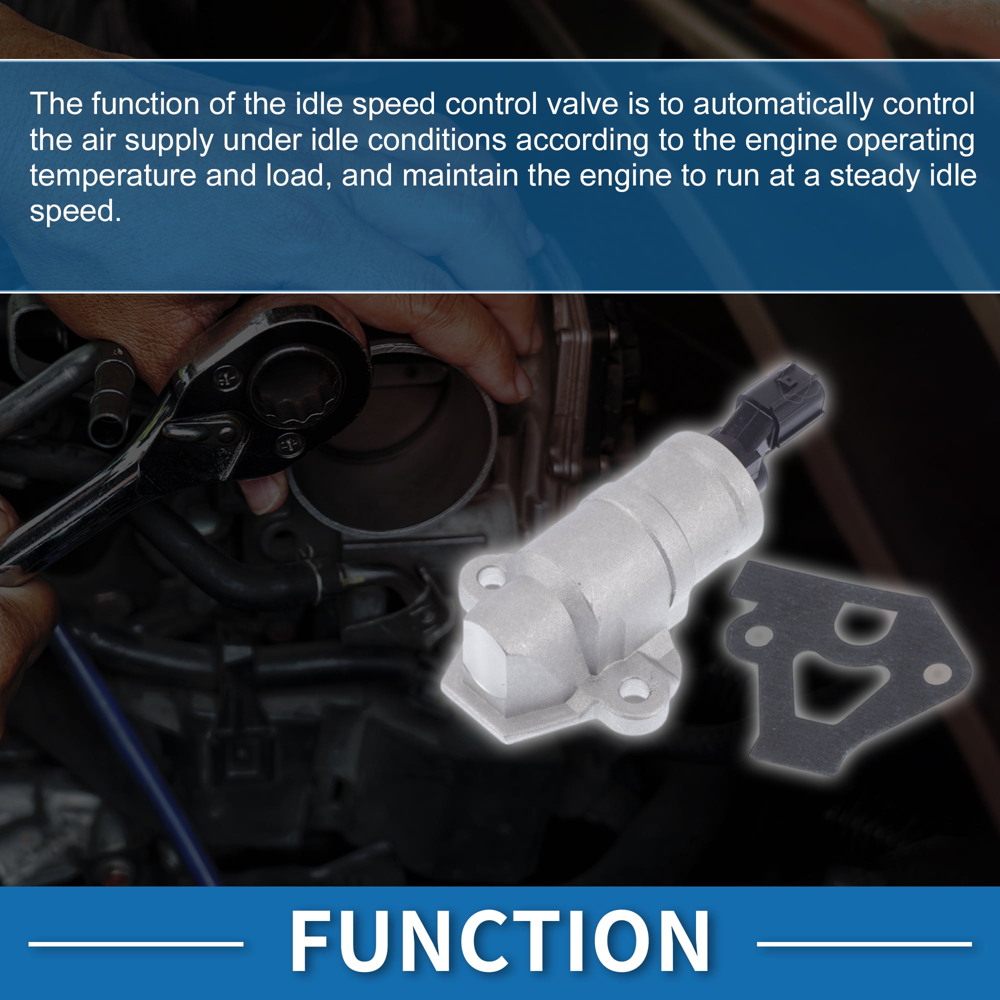 Unique Bargains Car Idle Air Control Valve for Dodge Neon 2001-2005 Replace No.5014116AA IACV Idle Motor Idle Air Control Valve for Stable Engine Operation
