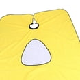 thumbnail image 4 of Delantal visible de peluquero impermeable para colorear resistente a las amarillo Zulema capa de barbero, 4 of 7