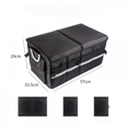 thumbnail image 1 of Car Trunk Organizer, Trunk Organizer With Lid, Heavy Duty Collapsible Trunk Storage Organizer Car Cargo Trunk Organizer with Lid, 1 of 4