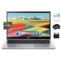 Acer Aspire 2024 Flagship Business Laptop, 15.6" FHD IPS Display, 8-Core AMD Ryzen 7 5700U Processor, 16GB RAM, 1TB SSD, RJ-45, Wi-Fi 6, Webcam, Long Battery, Windows 11 Pro  HubxcelAccessory