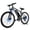 black-blue, variant on Setohet 26" Electric Bike for Adults, ebike 1200W Peak Power Motor, 45Miles 20MPH 432Wh Battery,7-Speed, UL 2849