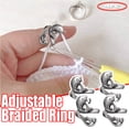 thumbnail image 1 of SMihono Knitting Loop Crochet Loop Knitting Accessories Knitting Ring Home Decoration on Clearance, 1 of 9