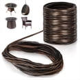thumbnail image 2 of Kit de Reparación de Mimbre de 138 M, Suministros para Reparación de Muebles, Sofás y Sillas de Ratán para Patio, Tejido Alargado en Color Marrón Café Degradado., 2 of 8