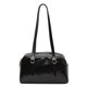 thumbnail image 1 of Bolso Hombro para Mujer Bolso Boston Color Sólido para Compras Viajes (negro), 1 of 9