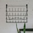 thumbnail image 4 of unbranded 2Ud Rack Colgante De Pared En Hierro Negro Para Y Almacenaje, 4 of 8