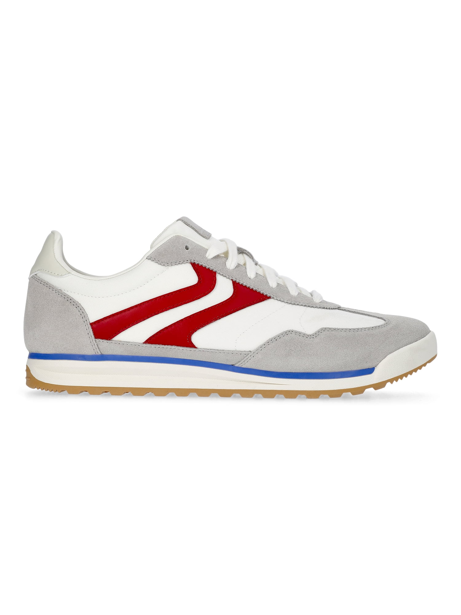 No Boundaries Men's Suede Slim Sneakers